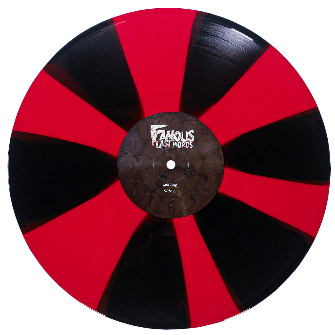 Famous Last Words 'Two-Faced Charade' Blood Red & Black Pinwheel